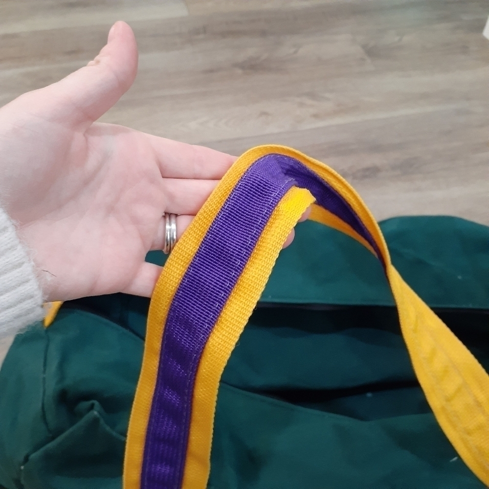 Retro Camp Muskoka Cottagecore Canvas Dufflebag - Picture 7 of 10